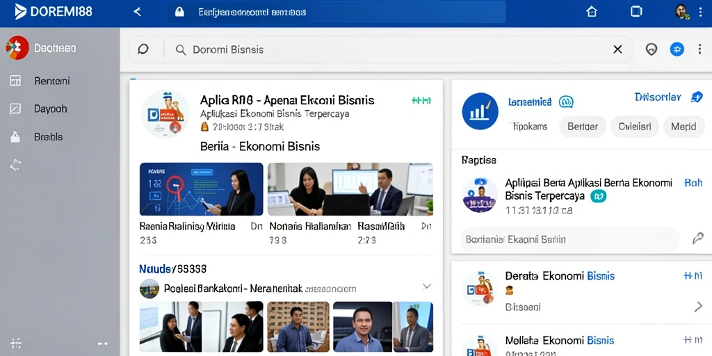 Tampilan antarmuka DOREMI88 yang informatif dan mudah digunakan.