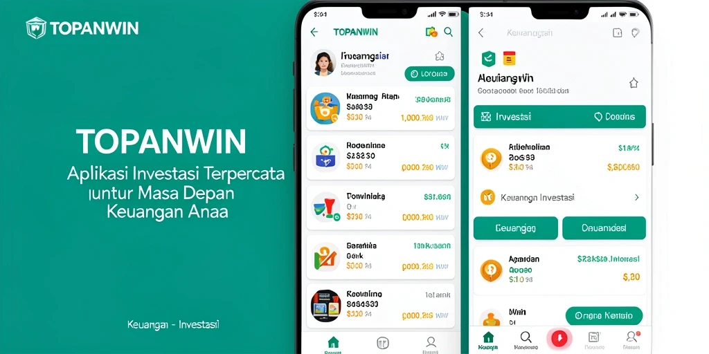 Antarmuka aplikasi TOPANWIN yang intuitif untuk investasi yang lebih baik.